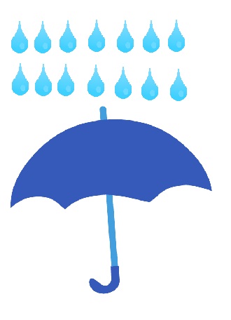 雨と傘