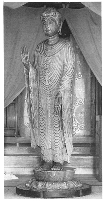 木造釈迦如来立像(宝蔵寺)の画像