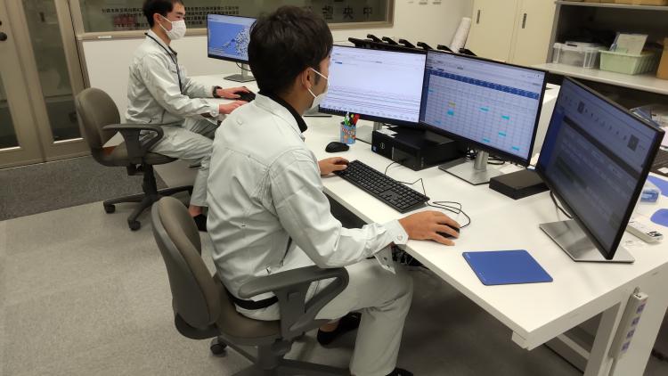 中央監視局(原子力センター)の画像