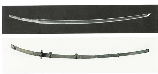 赤銅造太刀(銘　宗延作)の画像