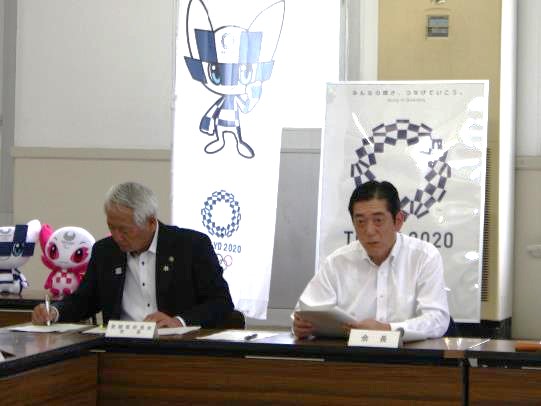 5月20日（月曜日）東京2020オリンピック聖火リレー愛媛県実行委員会（県庁）の画像