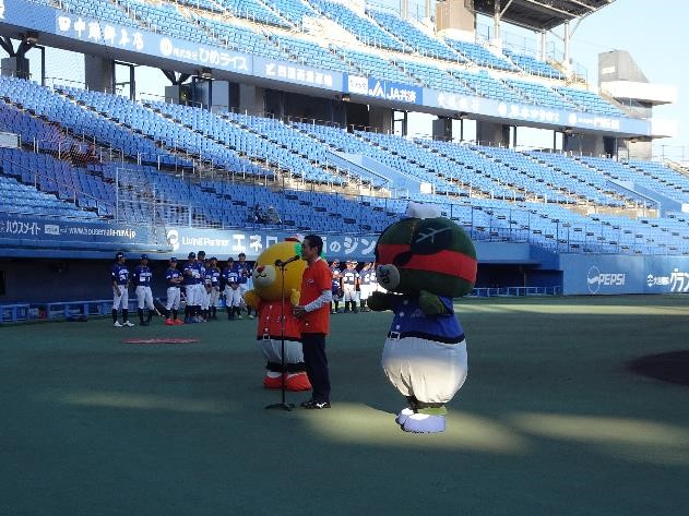 5月22日（水曜日）愛・野球博ユニフォームお披露目式（松山市）の画像