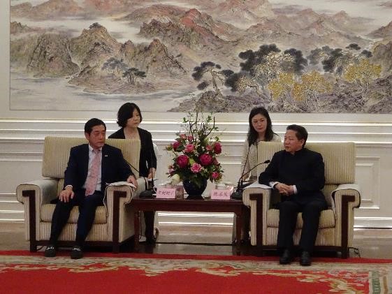 5月24日（金曜日）遼寧省委員会書記らと会談（中国）の画像