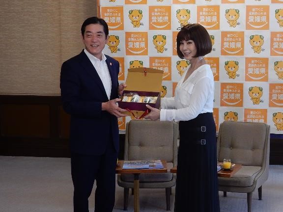 5月30日（木曜日）台湾のテレビ番組関係者らの訪問（県庁）の画像