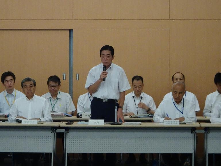 6月10日（月曜日）愛媛県防災会議（松山市）の画像