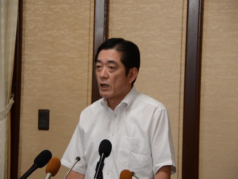 6月24日（月曜日）特別職人事に関する記者発表（県庁）の画像