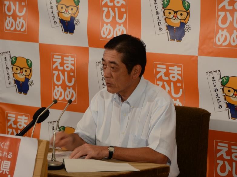 8月20日（火曜日）定例記者会見（県庁）の画像