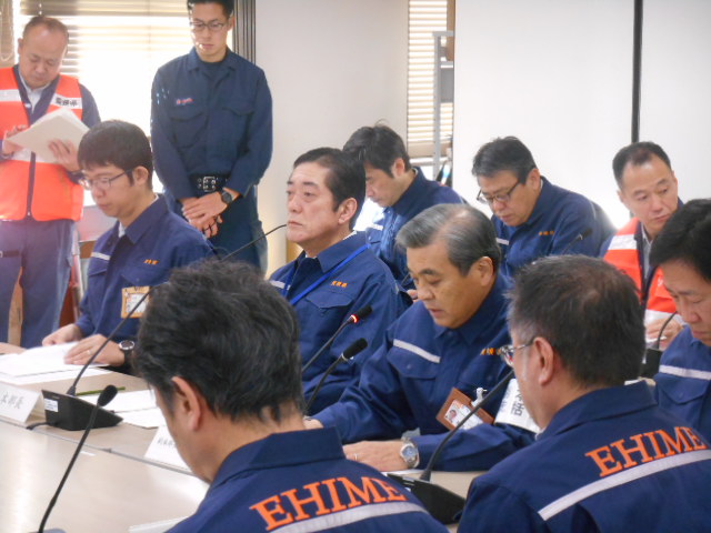 12月23日（月曜日）県・市町災害対策本部合同運営訓練（県庁）の画像