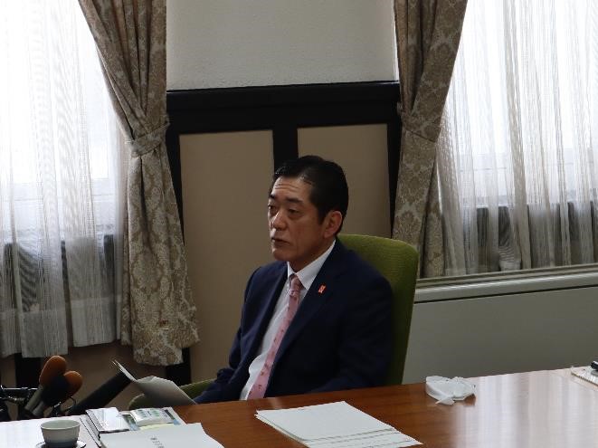 1月31日（金曜日）令和2年度当初予算案知事査定（県庁）の画像