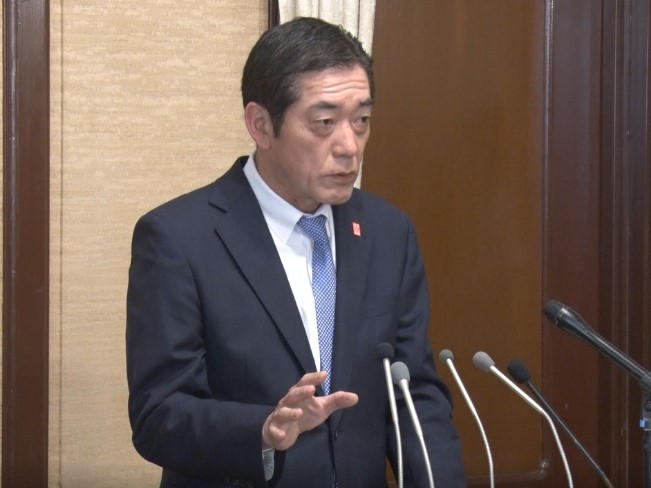 4月3日（金曜日）新型コロナウイルス感染者に関する臨時記者会見（県庁）の画像