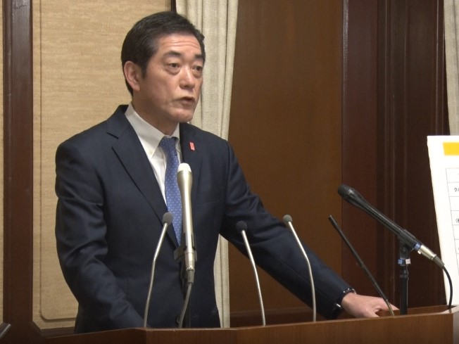 4月11日（土曜日）新型コロナウイルス感染者に関する臨時記者会見（県庁）の画像