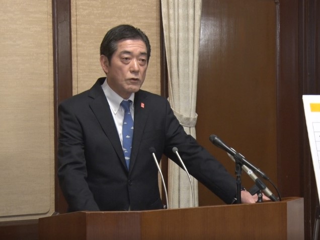 4月21日（火曜日）新型コロナウイルス感染者に関する臨時記者会見（県庁）の画像