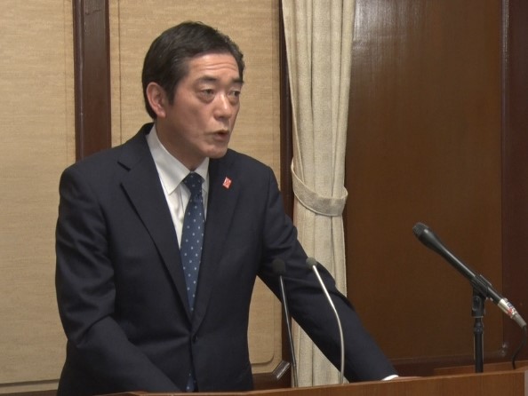 4月30日（木曜日）新型コロナウイルス感染症への対応等に関する臨時記者会見（県庁）の画像