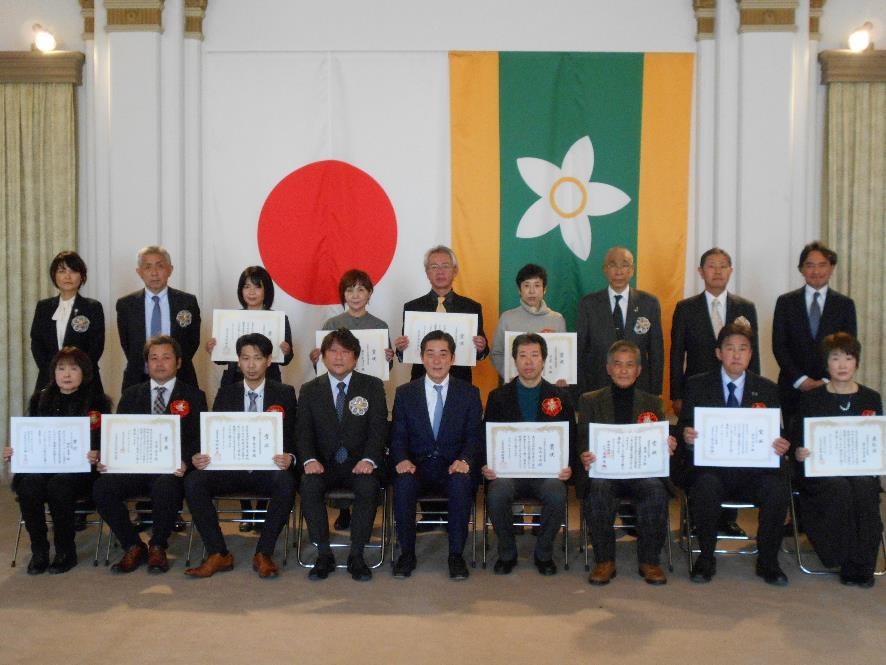12月21日（月曜日）21世紀えひめの伝統工芸大賞表彰式（県庁）の画像