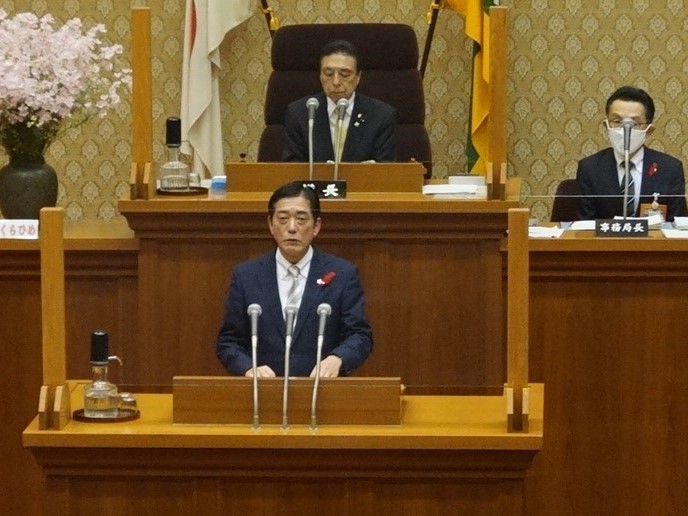 3月19日（金曜日）2月定例県議会閉会（県議会議事堂）の画像