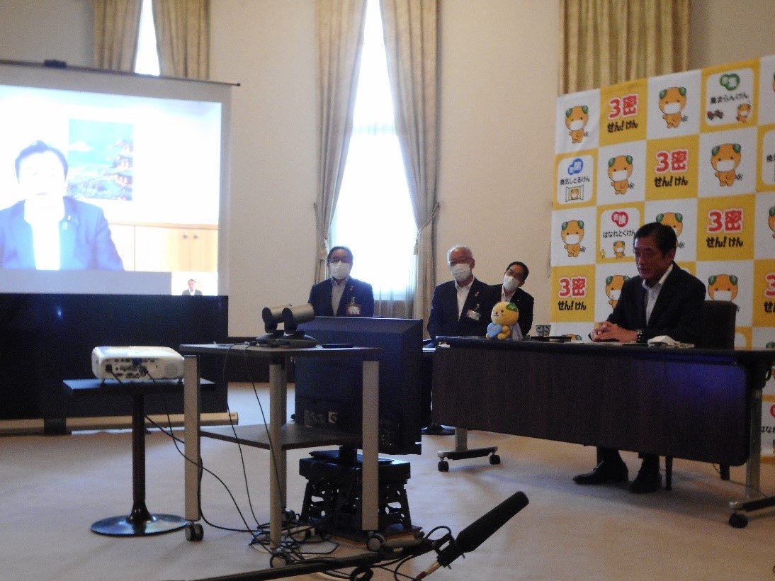 6月1日（火曜日)国土交通大臣への重要施策提案・要望（県庁）の画像