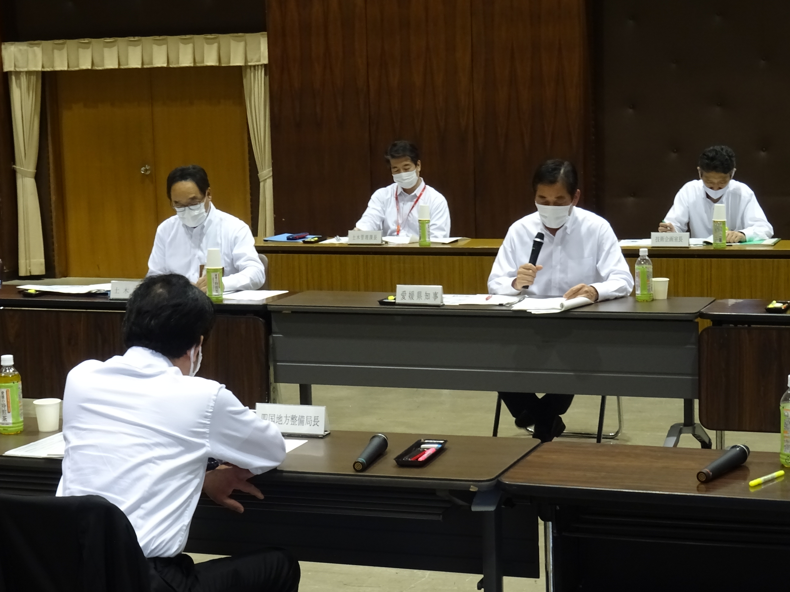 6月3日（木曜日)愛媛県建設事業調整会議（県庁）の画像