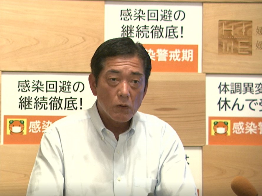 6月22日（火曜日)「感染警戒期」移行に関する臨時記者会見（県庁）の画像
