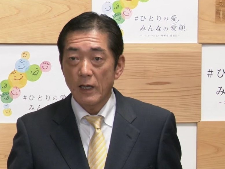 12月11日（土曜日）新型コロナウイルス感染症に関する臨時記者会見（県庁）の画像