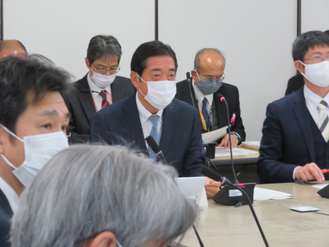 1月6日（木曜日）県・20市町合同新型コロナウイルス感染症対策本部会議（テレビ会議）（県庁）