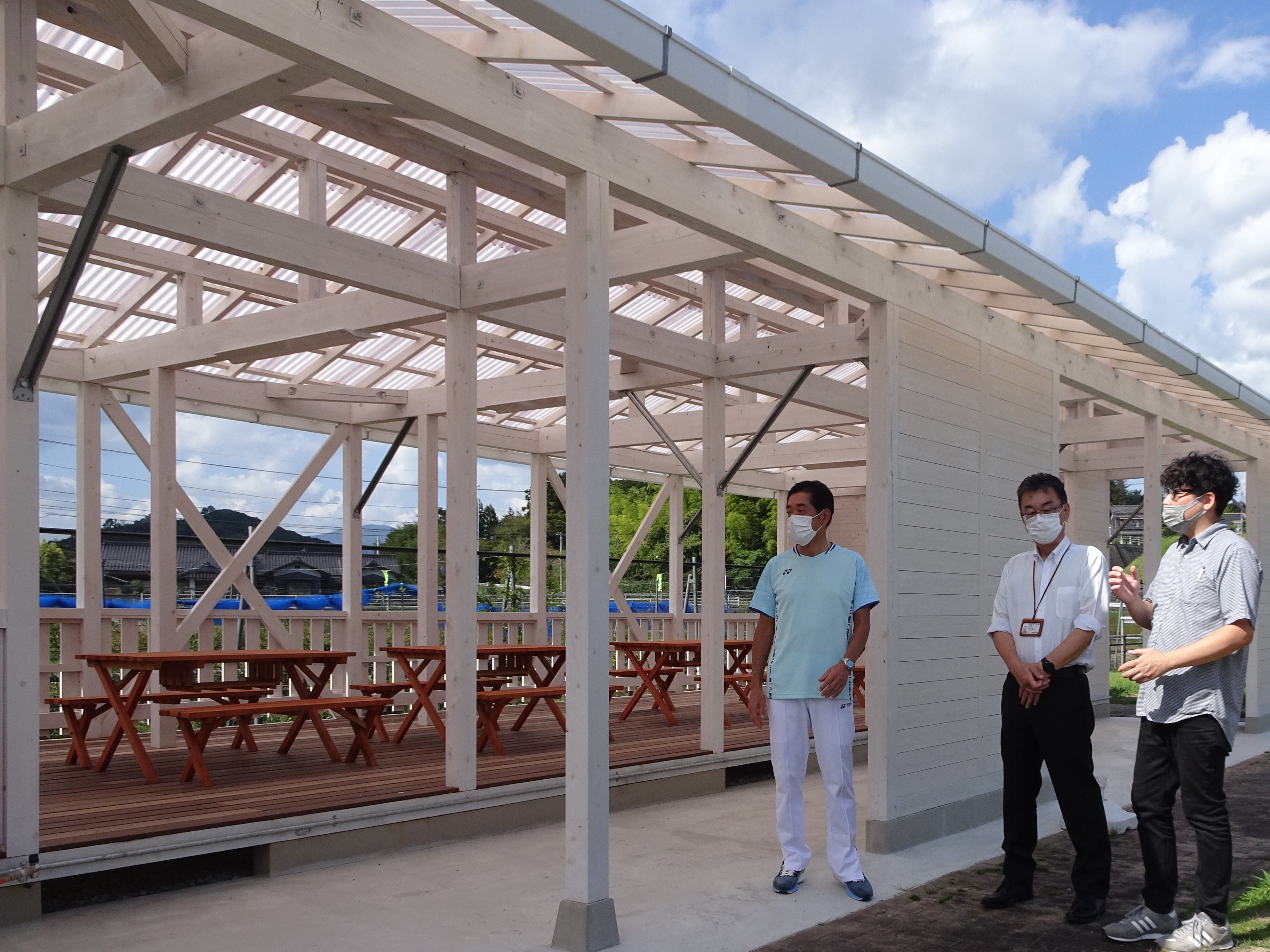 10月3日（月曜日）森の国ファームBBQガーデンまつの視察（松野町）の画像
