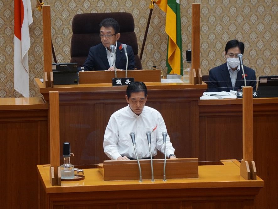 10月5日（水曜日）9月定例県議会閉会（県議会議事堂）の画像