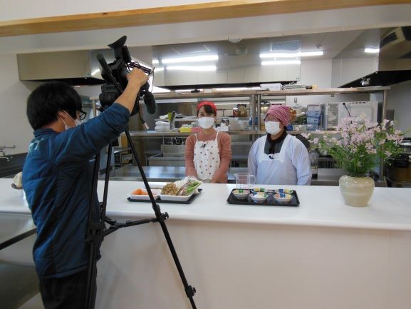 調理工程の撮影