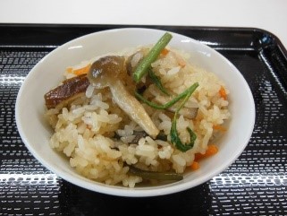 城川町の山菜おこわ