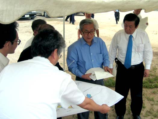 7月29日（金曜日）今治新都市開発整備事業視察（今治市）の画像