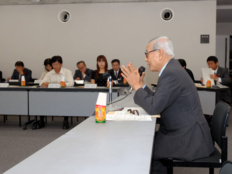 10月12日（木曜日）こんにちは！知事です（八幡浜地方局管内）（県歴史文化博物館）の画像