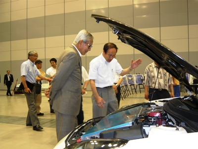 6月23日（水曜日）EV車等視察（アイテムえひめ）の画像