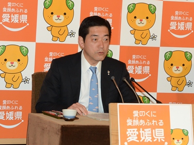 2月14日（木曜日）定例記者会見（県庁）の画像