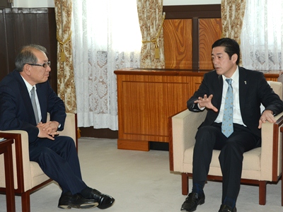 2月21日（木曜日）国際協力機構副理事長の訪問（県庁）