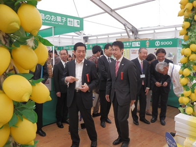 5月1日（水曜日）ひろしま菓子博2013全国菓子大博覧会 視察（広島県）の画像
