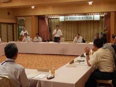 7月3日（水曜日）森林・林業関連産業の今後に向けた意見交換会（松山市内）の画像