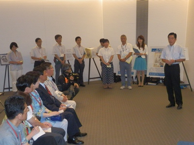 7月7日（日曜日）全国知事会議プレイベント（開始式）（松山市内）