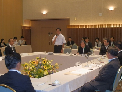 9月2日（月曜日）四国4県議会正副議長会議（松山市内）の画像