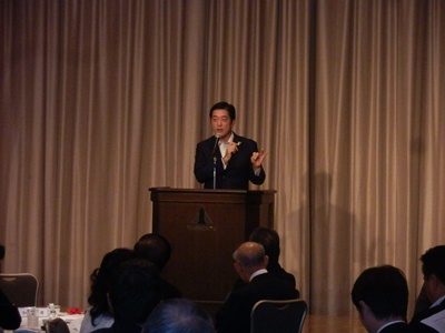 10月31日（木曜日）内外情勢調査会愛媛県5支部合同懇談会　講演（松山市内）の画像