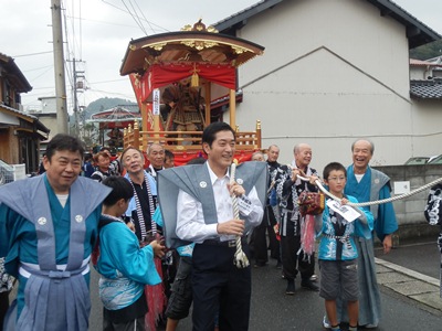 11月3日（日曜日）吉田秋祭りおねり行列（宇和島市）の画像