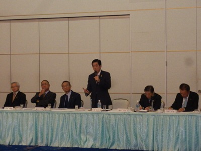 11月5日（火曜日）愛媛県商工会議所正副会頭会講演（松山市内）の画像
