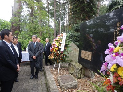 11月9日（土曜日）開拓先没者慰霊碑参拝（ブラジル）
