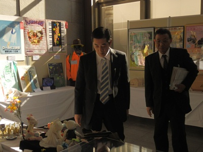 1月21日（火曜日）県立高等技術専門校生作品展　観覧（県庁）の画像
