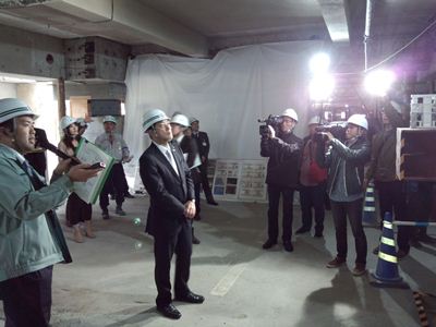 3月19日（水曜日）第一別館耐震改修工事現場見学（県庁）の画像