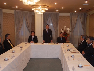 4月8日（火曜日）愛媛FC・J1昇格サポート協議会発起人会（松山市内）の画像