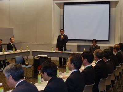 4月25日（金曜日）愛媛県プロスポーツ地域振興協議会総会（県武道館）の画像