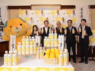 5月9日（金曜日）日本たばこ産業株式会社の訪問（県産食材を使用した新商品の発売報告）（県庁）の画像