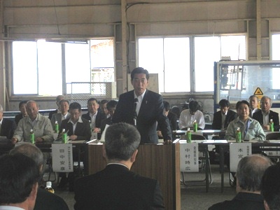 5月25日（日曜日）キウイフルーツかいよう病の被害対策に係る意見交換（西条市）の画像