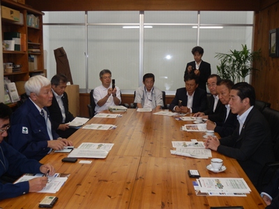 6月13日（金曜日）県産材の販路開拓に係る集成材等製造販売会社の訪問（岡山県）の画像