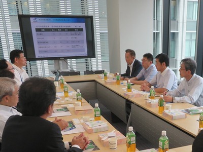 8月28日（木曜日）県産木材の販路開拓に係る木材商社訪問（東京都）の画像