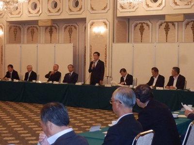 10月28日（火曜日）愛媛県商工会議所正副会頭会（松山市内）の画像